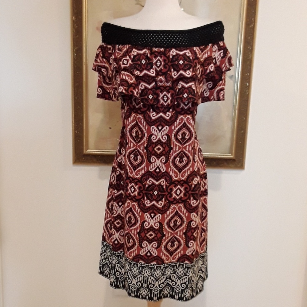 COCO BIANCO  off the Shoulder Dress